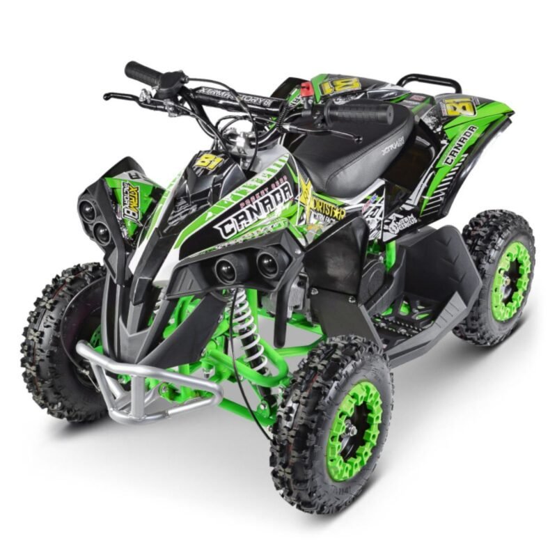 pocket quad demarrage electrique enfant moteur thermique essence